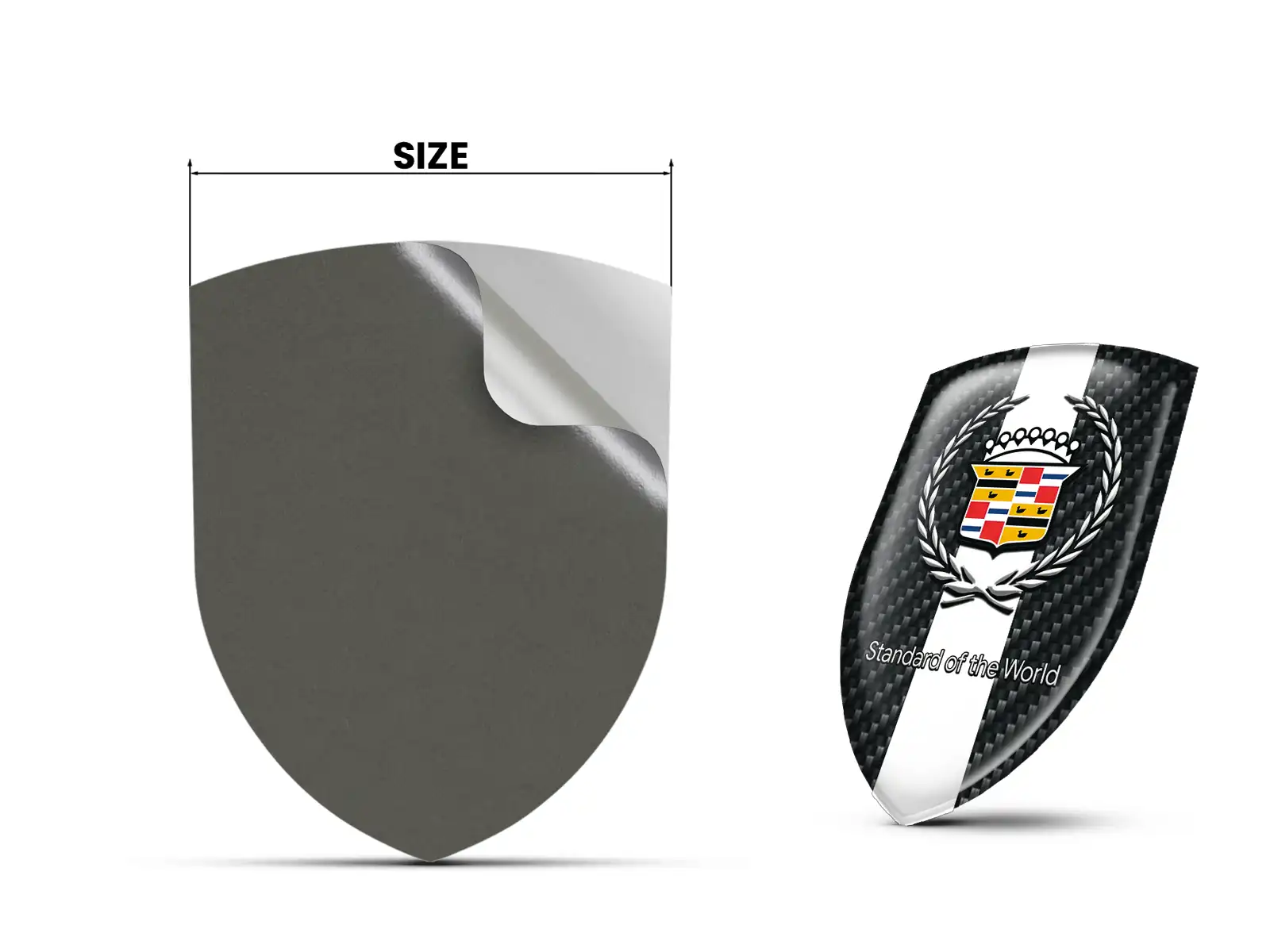 Cadillac Frontscheibenaufkleber Stil Max Modern Pro Haltbar